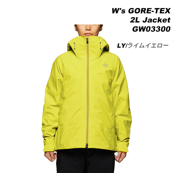 GOLDWIN GW03300 W's GORE-TEX 2L Jacket 23-24モデル ゴールドウィン 