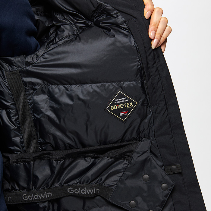 GOLDWIN GW13300 W's GORE-TEX 2L DOWN Jacket 23-24モデル ゴールド