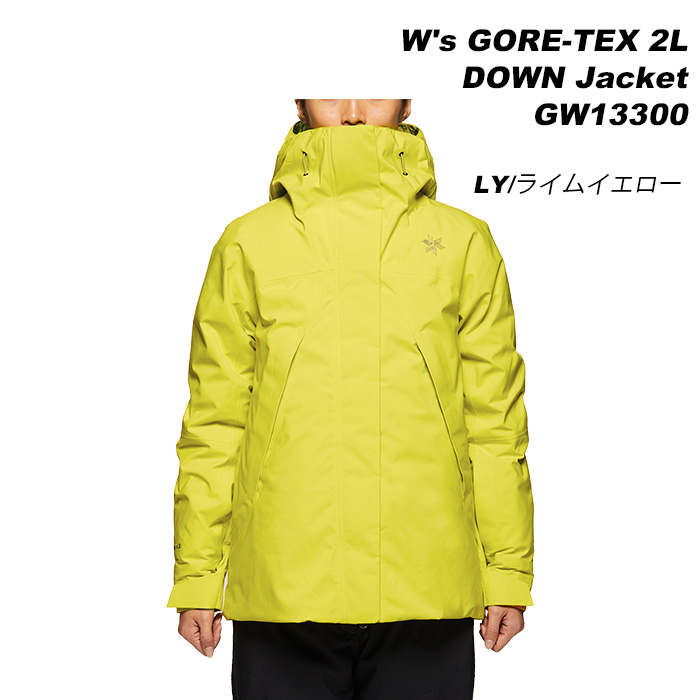 GOLDWIN GW13300 W's GORE-TEX 2L DOWN Jacket 23-24モデル ゴールド