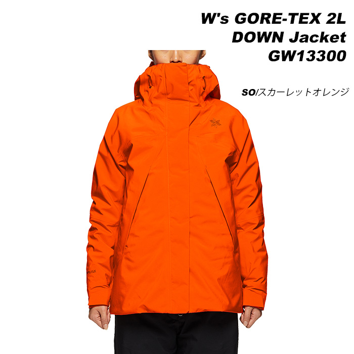 GOLDWIN GW13300 W's GORE-TEX 2L DOWN Jacket 23-24モデル ゴールド