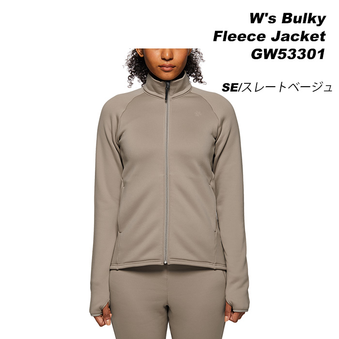 GOLDWIN GW53301 W's Bulky Fleece Jacket 23-24モデル ゴールドウィン スキーウェア　レディース フリースジャケット(2024)｜amuz｜14