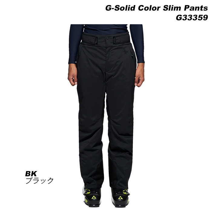 GOLDWIN G33359 G-Solid Color Slim Pants 23-24モデル ゴールドウィン 