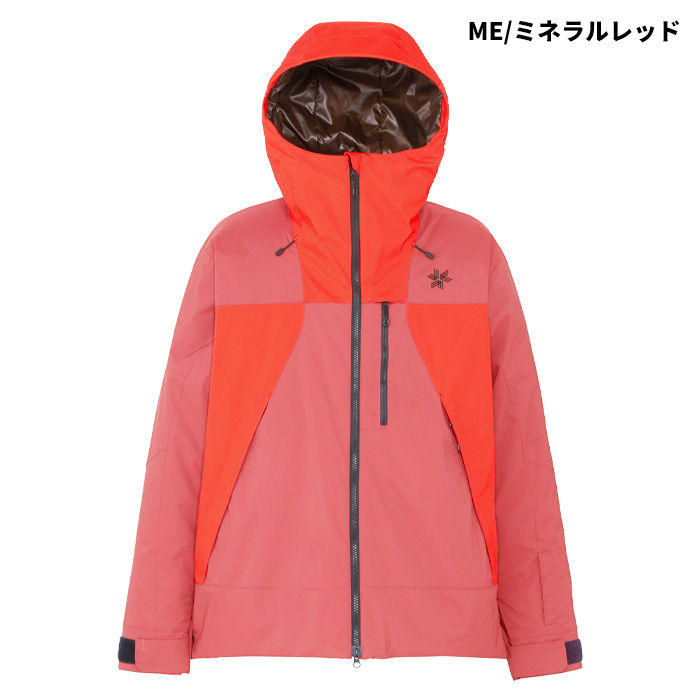 Goldwin Fisherスキーウェア ブラウン/ベージュ GOLDWIN（ゴールドウイン） GOLDWIN G13303 2-tone Color Hooded