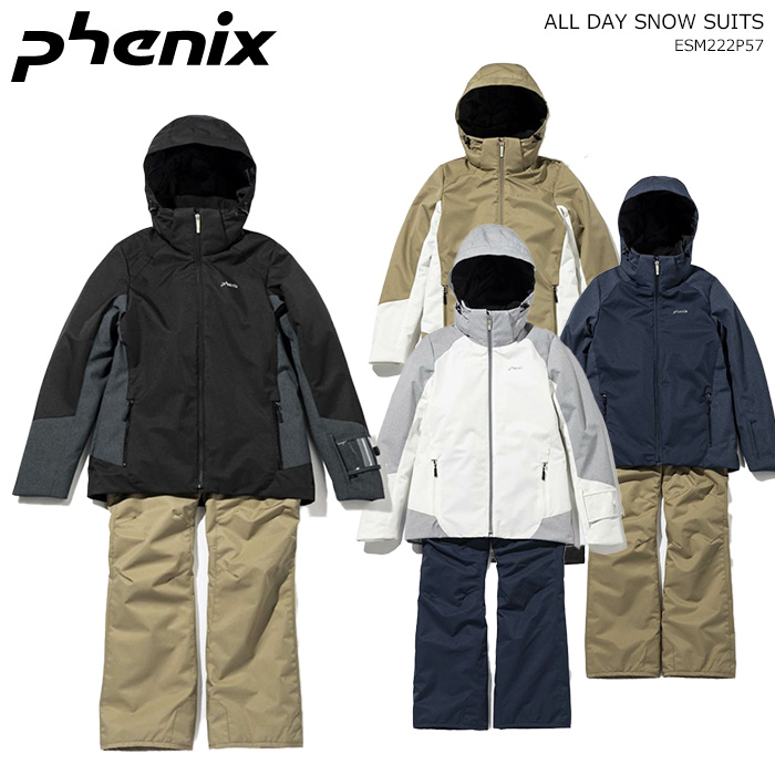 PHENIX/フェニックス レディーススキーウェア 上下セット/ALL DAY SNOW SUITS/ESW222P57(2023)