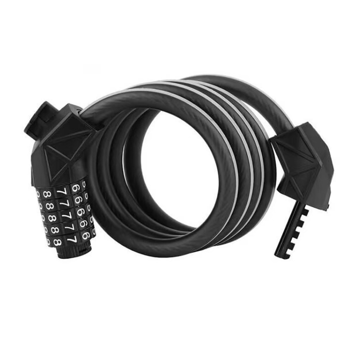 ワイヤーロック 自転車 鍵 バイク ダイヤル ロック錠 サイクル 防犯