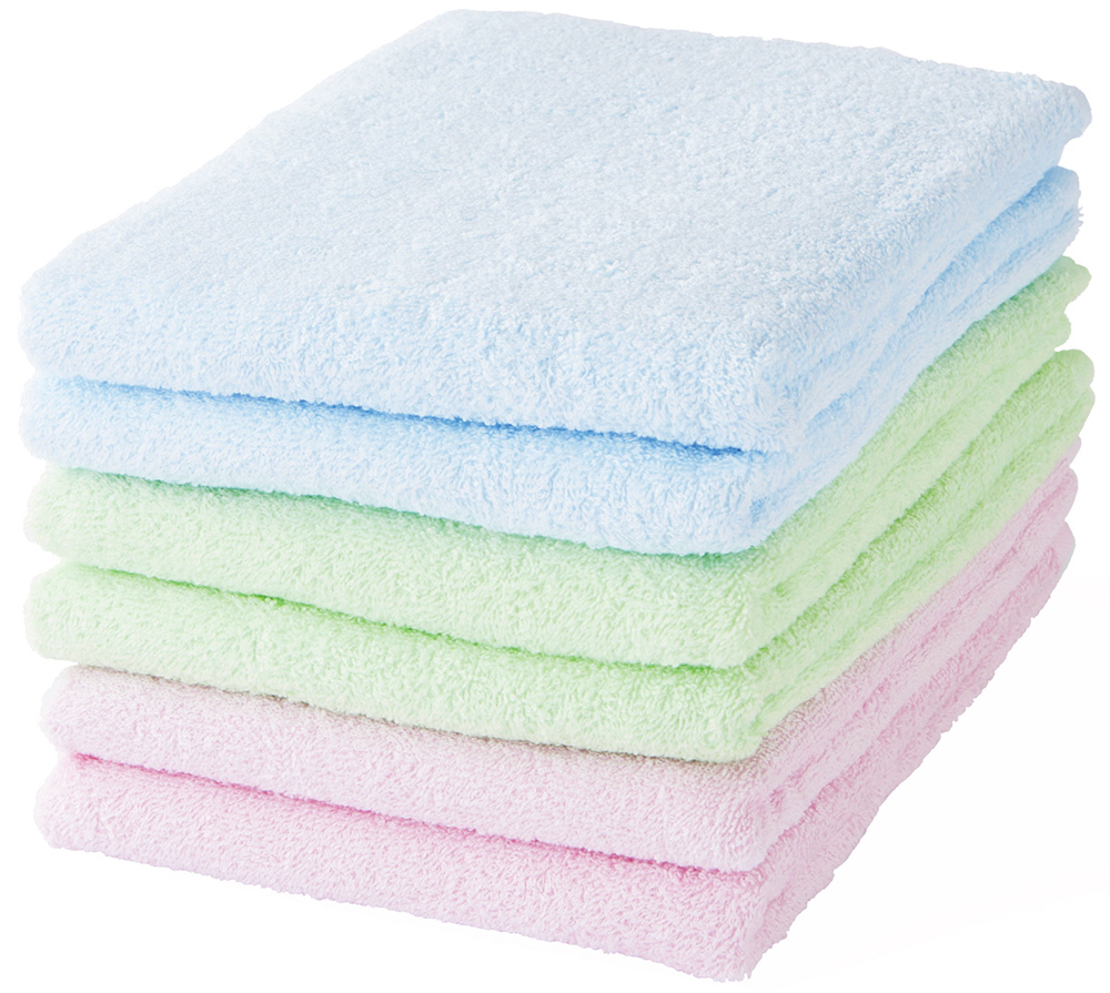 バスタオル 6枚セット 軽くて使いやすい 早く乾いて毎日の洗い替え 綿100％ 薄手 ガムシャ タオル 吸水 速乾｜amy-shop｜02