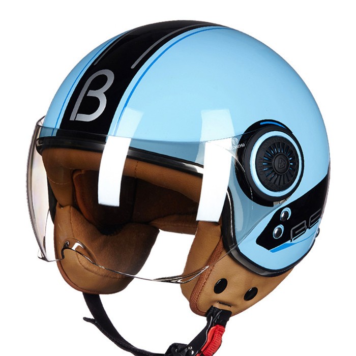 バイクヘルメット ヘルメット ジェット 3/4 ハーレー レトロ