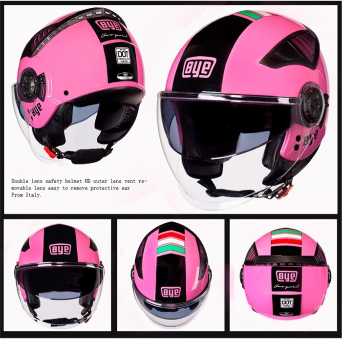 バイクヘルメット ヘルメット ジェット ダブルシールド 3/4 ハーレー