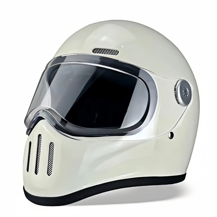 バイクヘルメット フルフェイスヘルメット ガラス繊維製（FRP