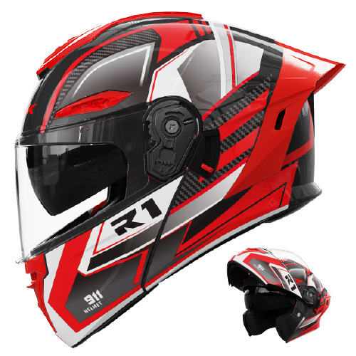 バイクヘルメット フリップアッ プ システム ヘルメット ジェッ ト