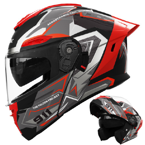 バイクヘルメット フリップアッ プ システム ヘルメット ジェッ ト