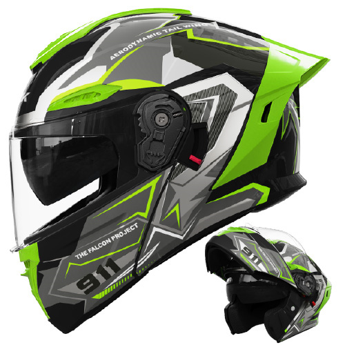 バイクヘルメット フリップアッ プ システム ヘルメット ジェッ ト