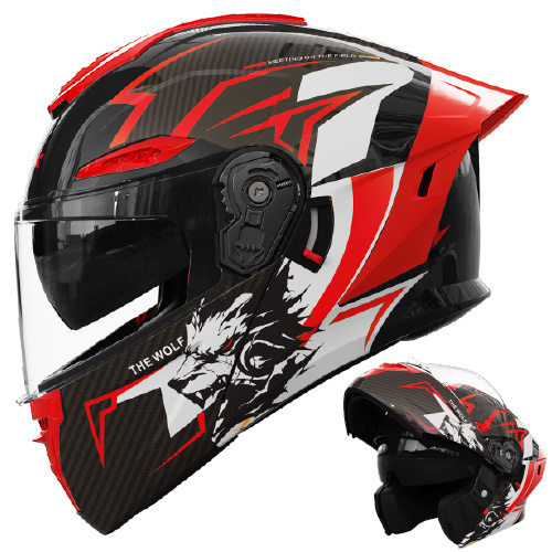 バイクヘルメット フリップアッ プ システム ヘルメット ジェッ ト