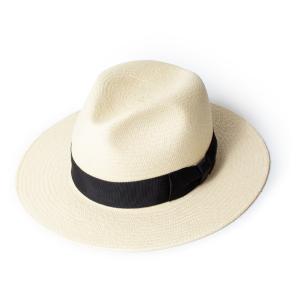 日本製 つば広パナマハット エクアドル産 天然トキヤ草 大きいサイズの帽子 中折れハット 58.5c...