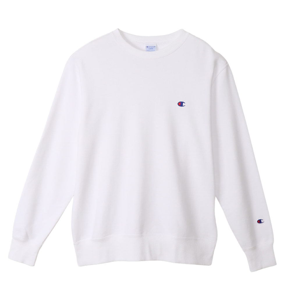 チャンピオン Champion クルーネックスウェットシャツ トレーナー 裏毛 長袖 ロングスリーブ カットソー 25SS 春夏新作 ベーシック C3-Y035 メンズ レディース | Champion | 01