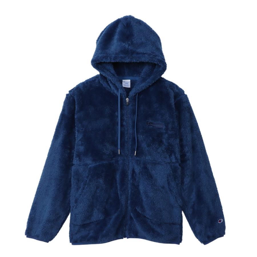 チャンピオン Champion ジップフーデッドジャケット シェルパフリース 23FW 秋冬新作 ベーシック C3-Y615 メンズ レディース｜anagram｜04