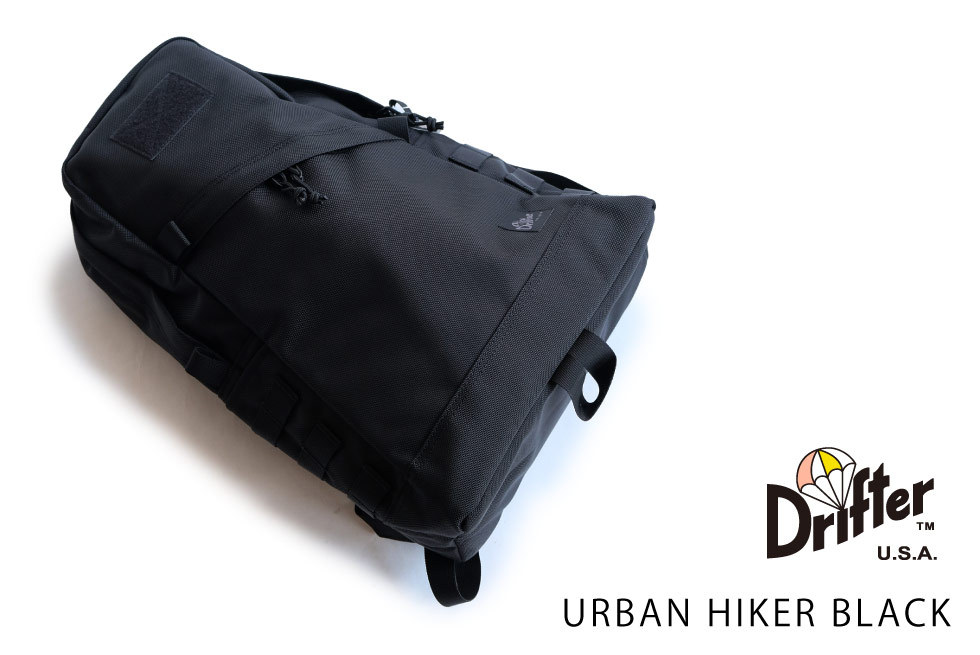 Drifter（ドリフター） 正規品 Drifter URBAN HIKER BLACK アーバン