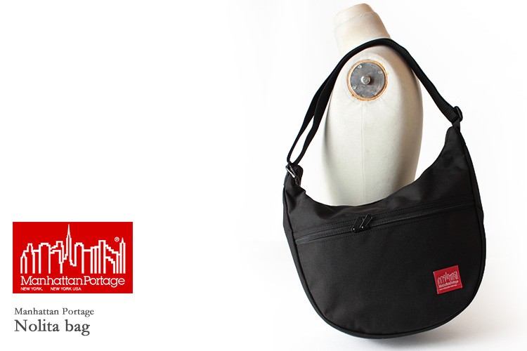 マンハッタンポーテージ Manhattan Portage Nolita Bag ショルダーバッグ MP6056-BLK Manhattan Portage（マンハッタンポーテージ） 正規品 ノリータバッグ