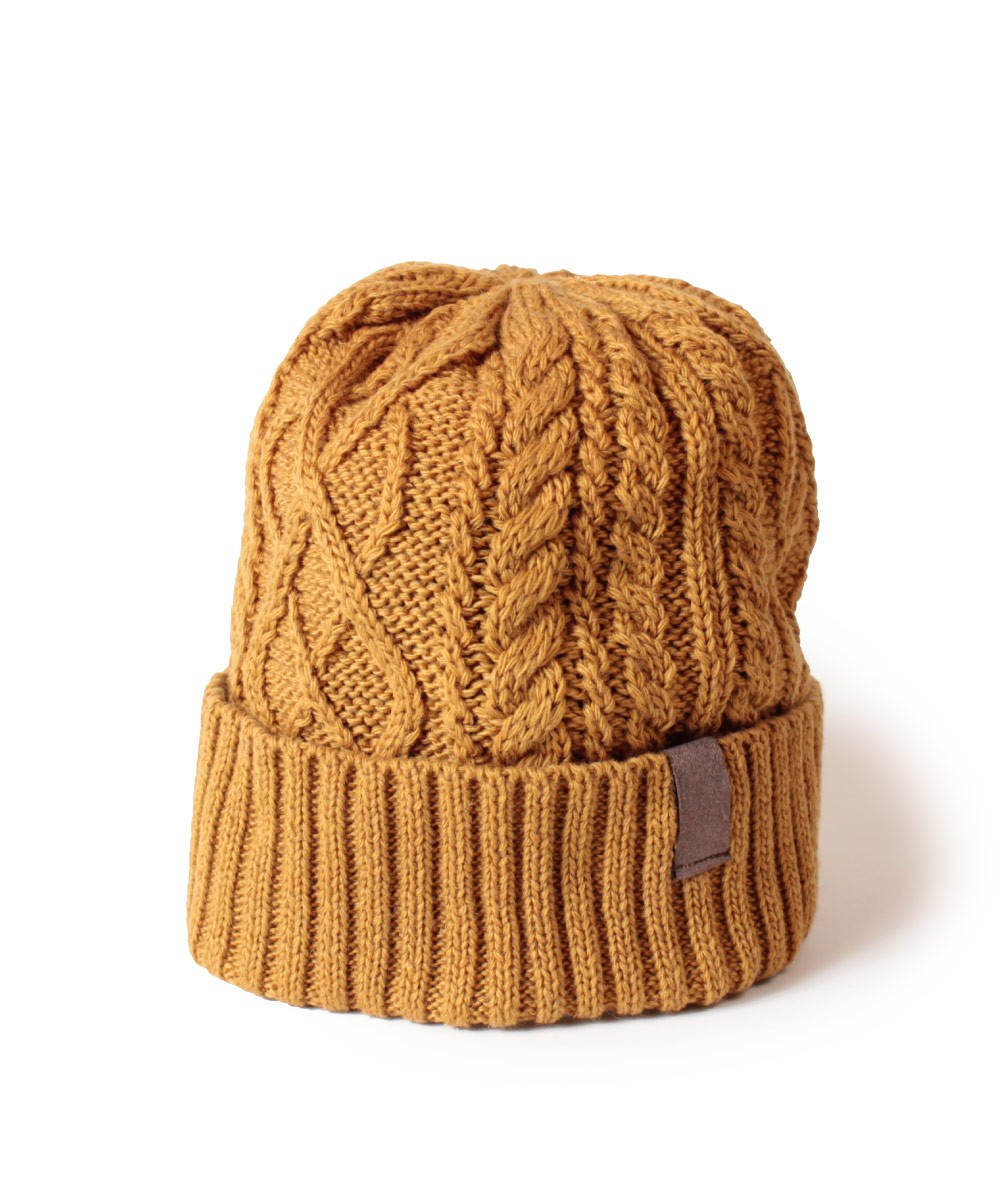 ORIENT（オリエント） ケーブルニット ニットキャップ ニット帽 秋冬