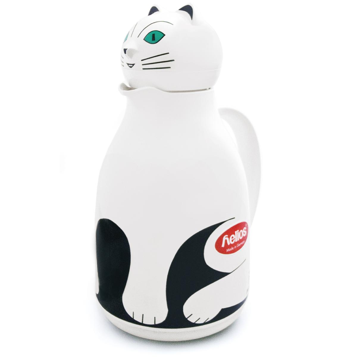 helios ヘリオス 魔法瓶 サーモキャット カウ 1L 保温 保冷 ポット 