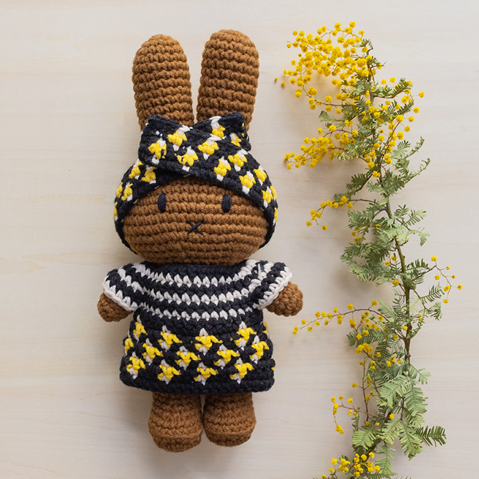 ♦️美品♦️ミッフィーとブラウン　あみぐるみセット heliosholding_apoml-miffy-flower