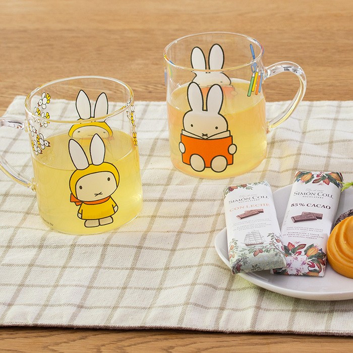 ミッフィー マグカップ 3個セット グッズ 耐熱ガラスマグ miffy