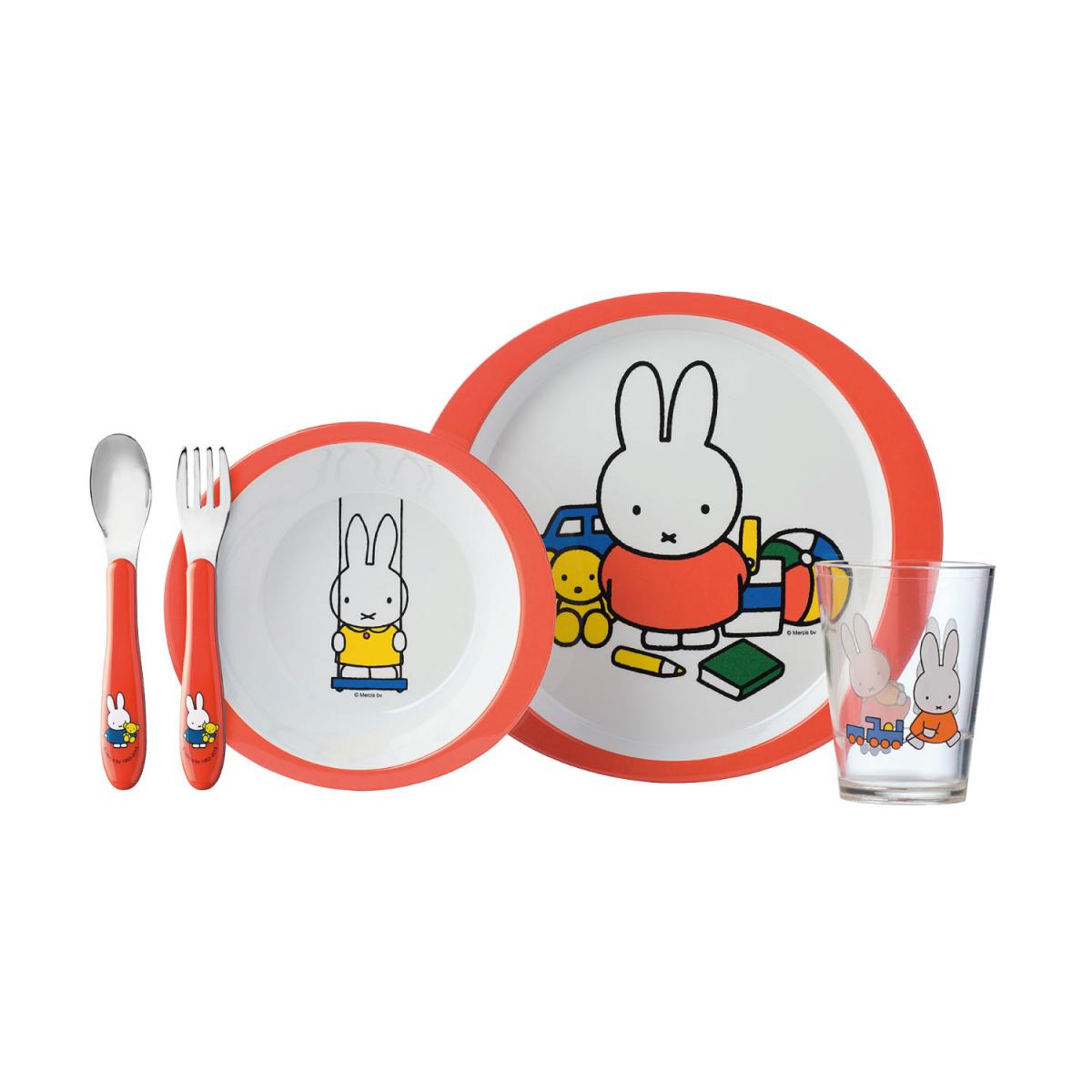 MEPAL メパル miffy ミッフィー 5ピース チルドレンセット | Miffy | 01