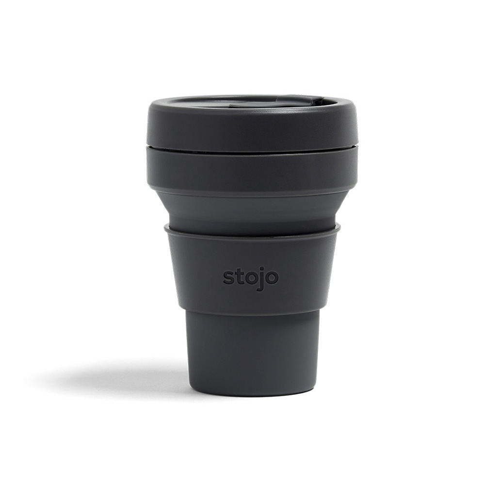 stojo POCKET CUP 355ml タンブラー 蓋付き こぼれない
