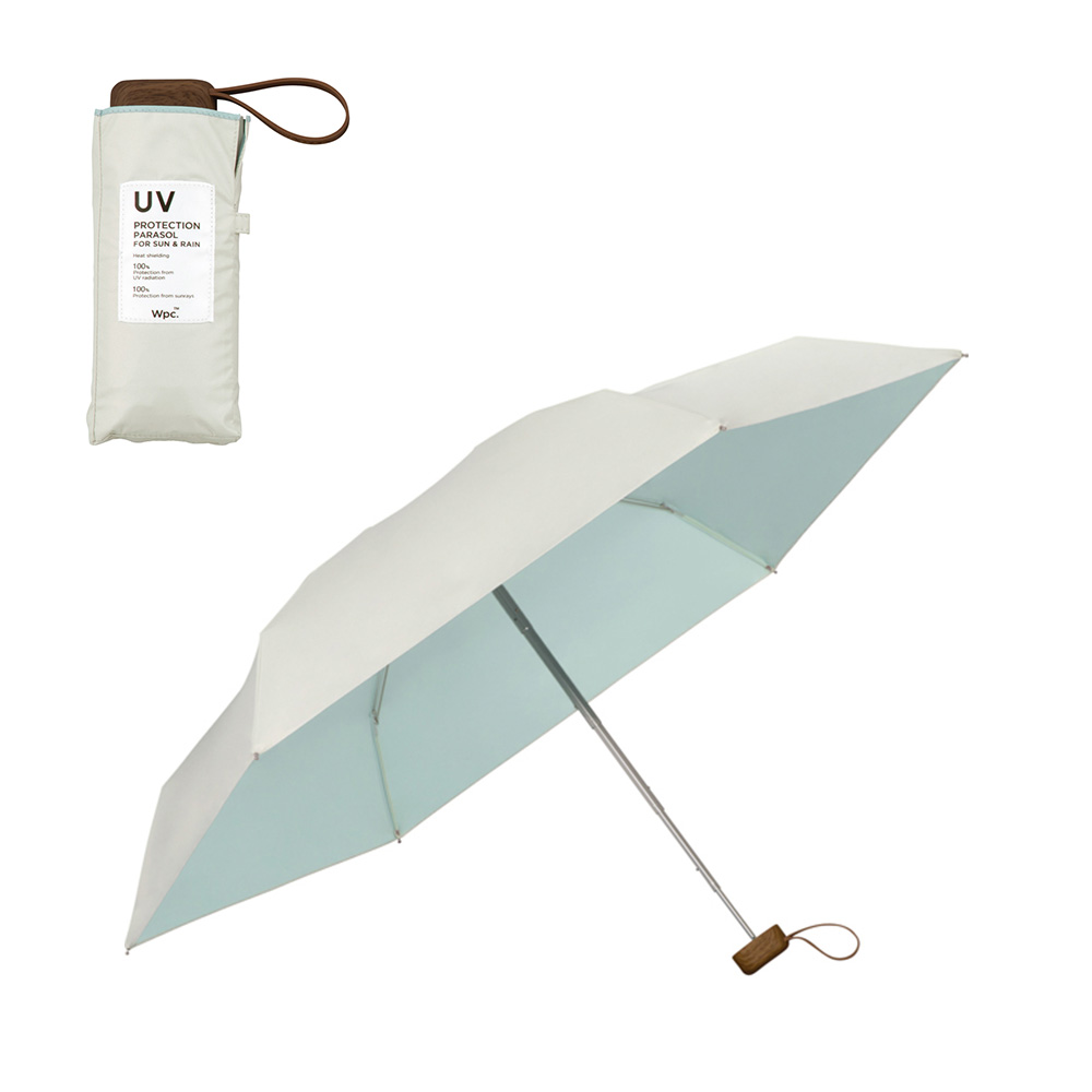 日傘 折りたたみ傘 完全遮光 コンパクト 晴雨兼用 遮光インサイドカラーtiny｜analostyle｜02