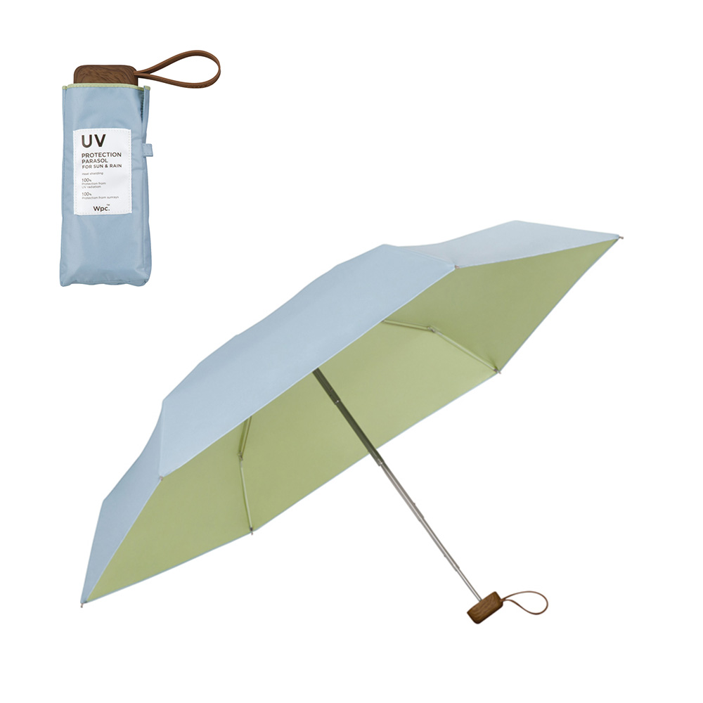 日傘 折りたたみ傘 完全遮光 コンパクト 晴雨兼用 遮光インサイドカラーtiny