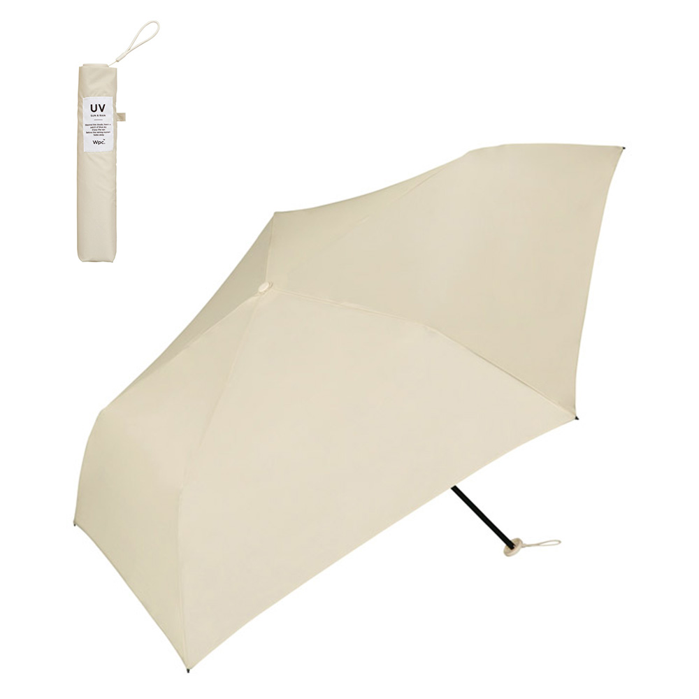 折りたたみ傘 軽量 大きい wpc エアライトアンブレラ115g 無地 晴雨兼用 日傘 コンパクト ...