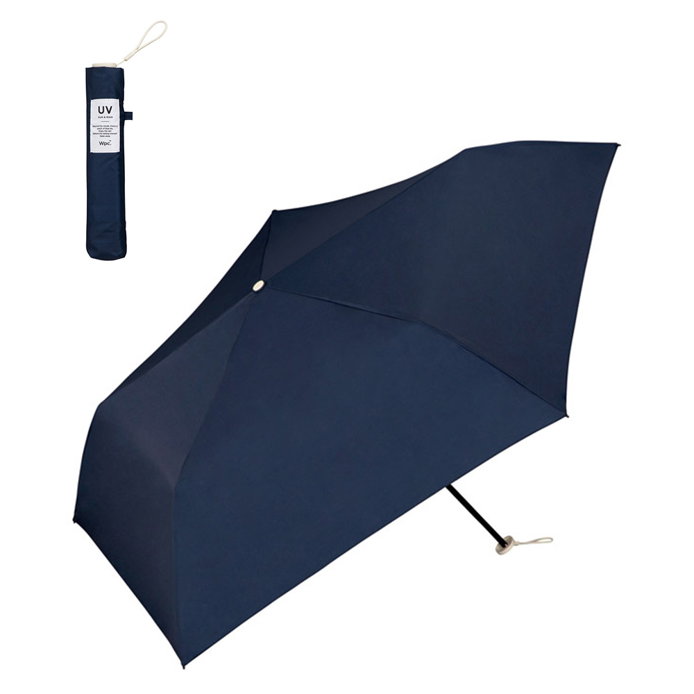 折りたたみ傘 軽量 大きい wpc エアライトアンブレラ115g 無地 晴雨兼用 雨傘 日傘 軽い ...