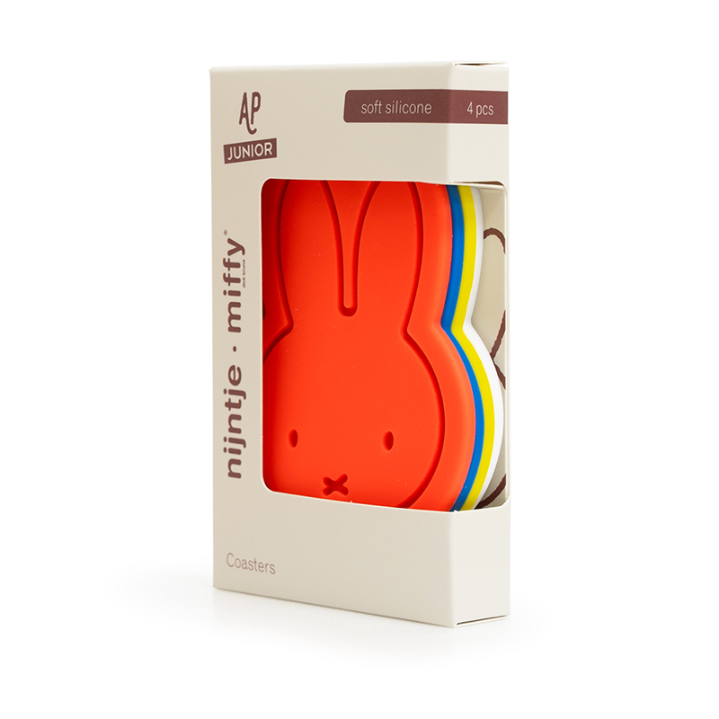 Miffy（ミッフィー） コースター 4枚入り シリコン おしゃれ グッズ