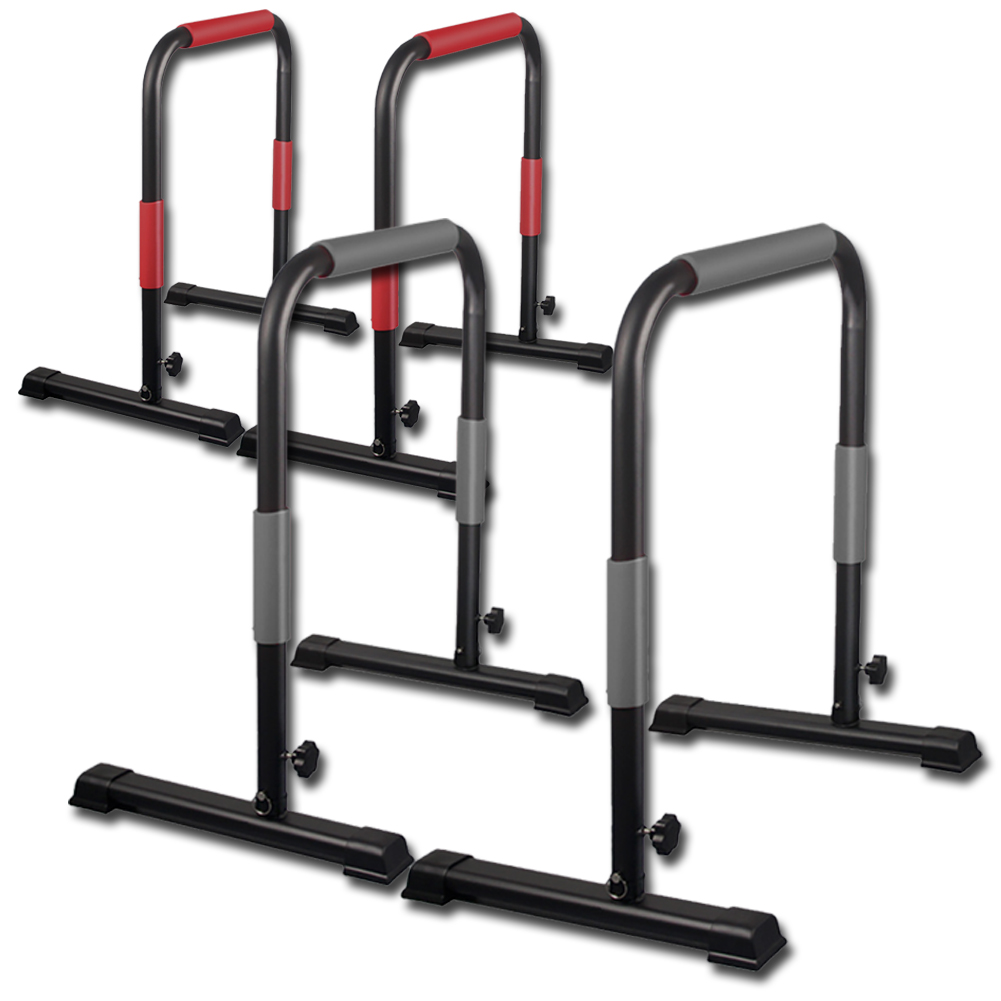 爆買 ディップススタンド 2台セット 3段階 高さ調節可能 懸垂マシン