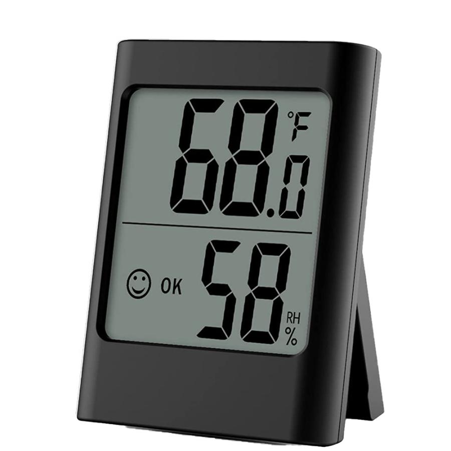 デジタル 温度計 湿度計 大型液晶 マグネット 温湿度計 LCD大画面 見やすい 単4電池 置き掛け兼用 卓上 壁掛け 華氏 摂氏 室内温度計 大画面  :e01-10a:アナミストア 通販 