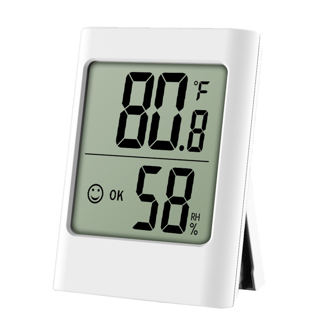 デジタル 温度計 湿度計 大型液晶 マグネット 温湿度計 LCD大画面 見やすい 単4電池 置き掛け兼用 卓上 壁掛け 華氏 摂氏 室内温度計 大画面