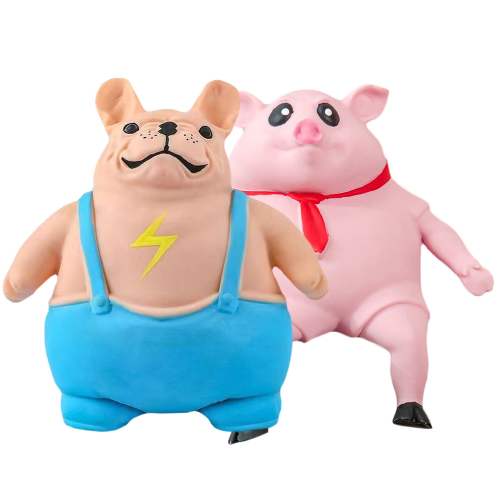 アニマル スクイーズ  動物 人形 おもちゃ ビッグ 2個セット 可愛い 玩具 柔らかい 弾性 触感いい 子供 大人 動物 スクイーズおもちゃ スクイ｜anami-store｜09
