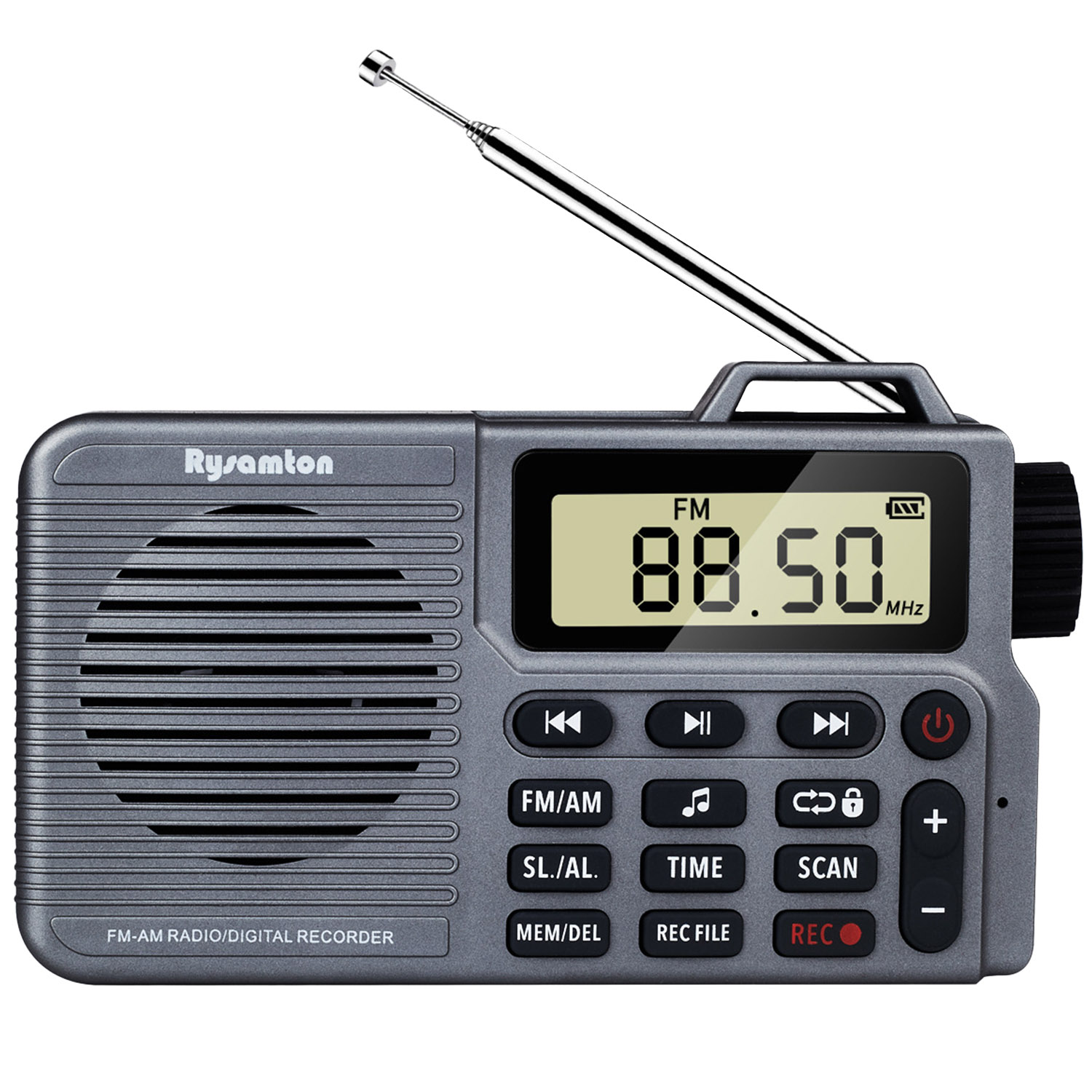 ポケット ラジオ ポータブル ワイドFM FM AM 対応 2カラー 録音 収音