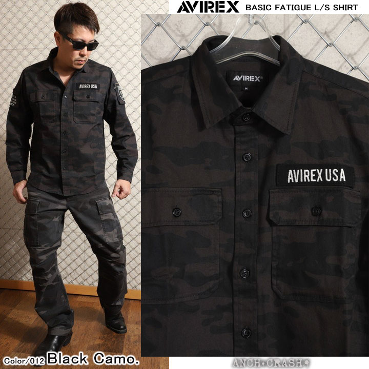 AVIREX（アヴィレックス） アビレックス ベーシックファティーグ 長袖