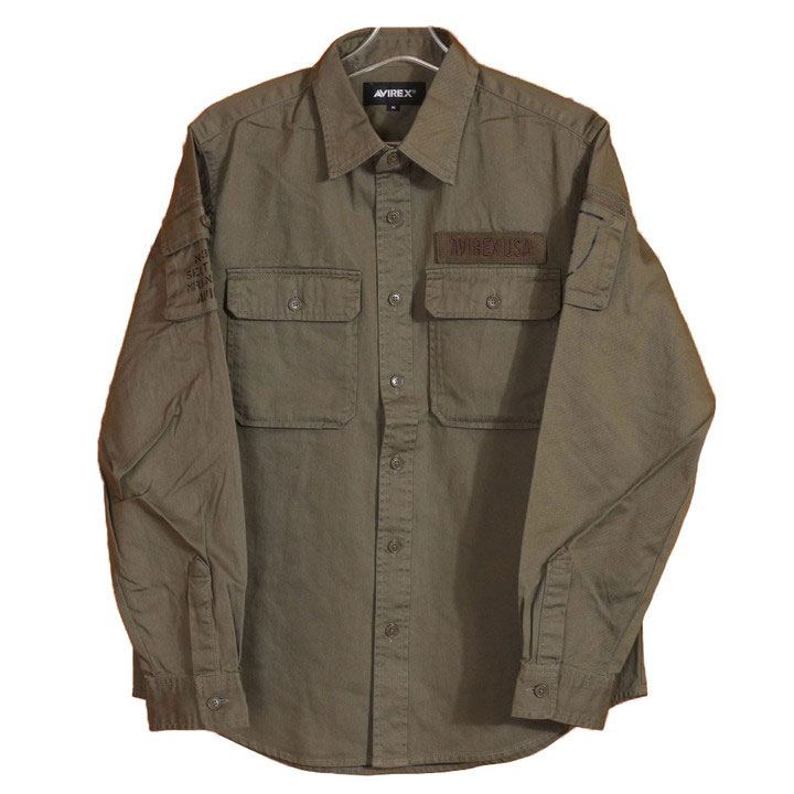 AVIREX（アヴィレックス） アビレックス ベーシックファティーグ 長袖