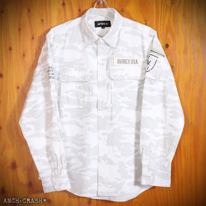 AVIREX（アヴィレックス） アビレックス ベーシックファティーグ 長袖