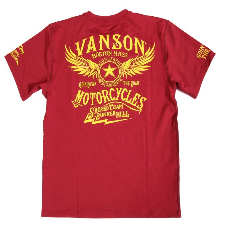 VANSON メンズ半袖Tシャツ、カットソーの商品一覧｜Tシャツ