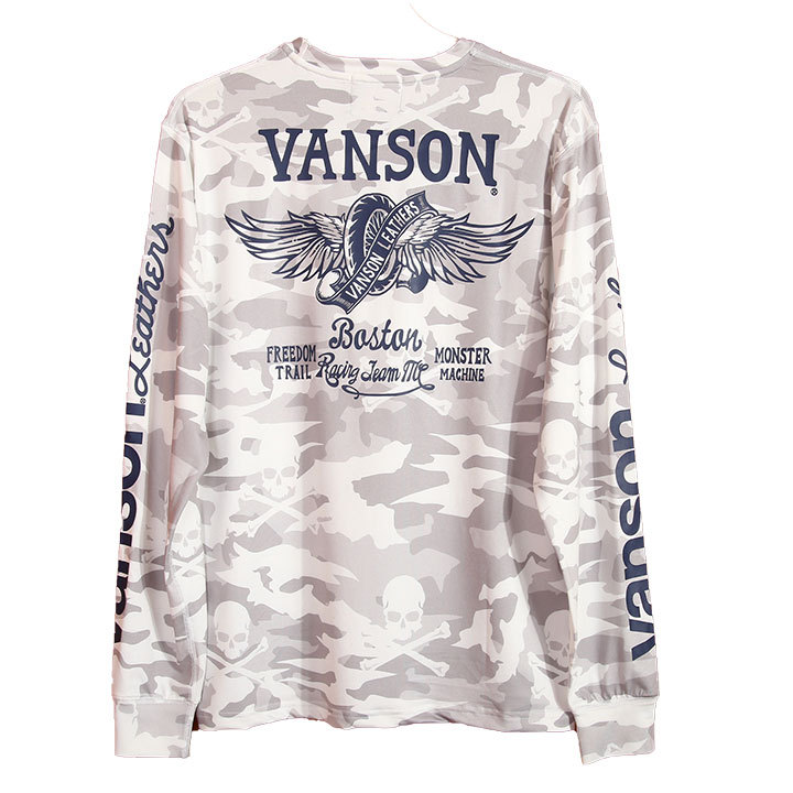 VANSON メンズ長袖Tシャツ、カットソーの商品一覧｜Tシャツ 