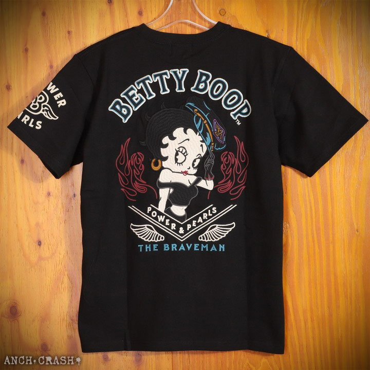 The BRAVE-MAN ベティブープ 半袖Tシャツ BBB-2340 ブレイブマン BETTY