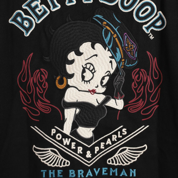 The BRAVE-MAN ベティブープ 半袖Tシャツ BBB-2340 ブレイブマン BETTY