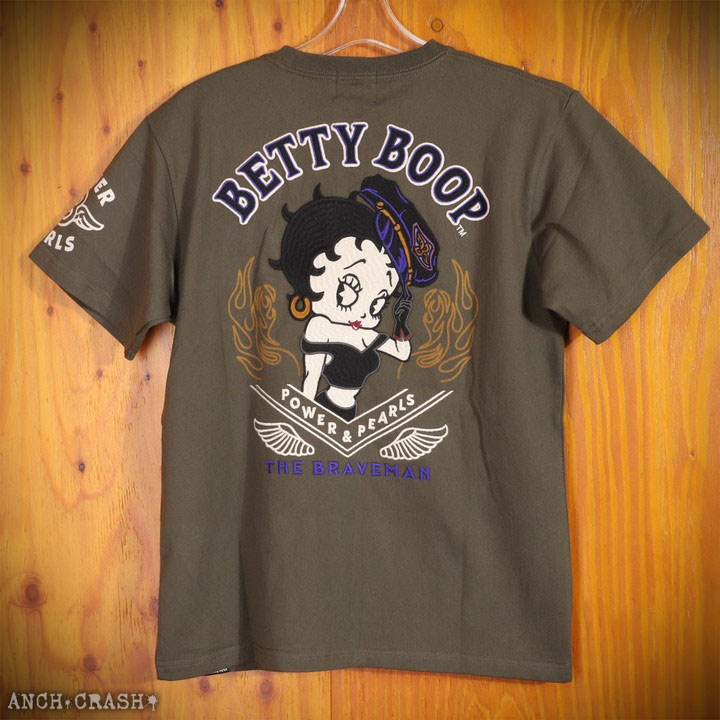 The BRAVE-MAN ベティブープ 半袖Tシャツ BBB-2340 ブレイブマン BETTY