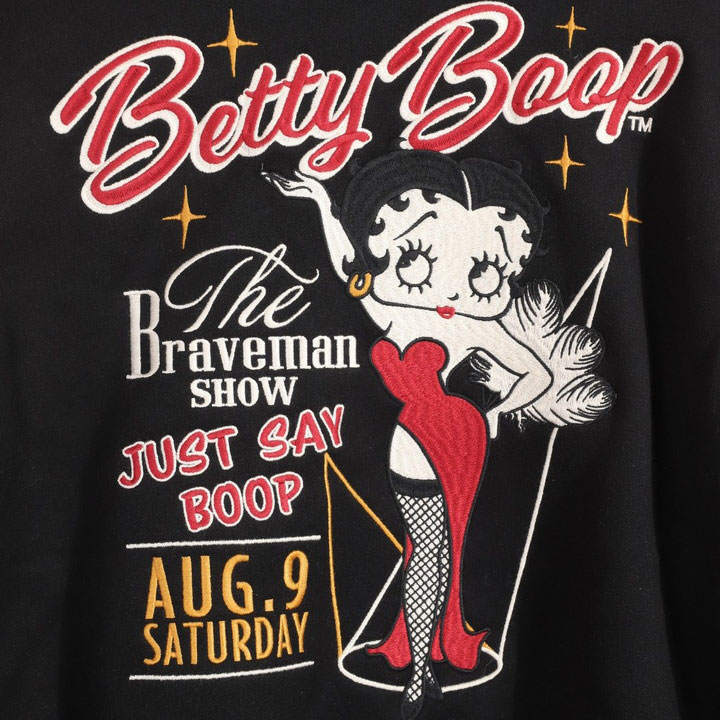 BETTY BOOP The BRAVE-MAN ベティブープ リバーシブル