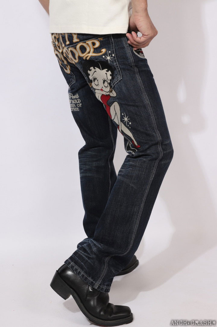 BETTY BOOP（ベティ ブープ） The BRAVE-MAN デニムパンツ BBB-2520