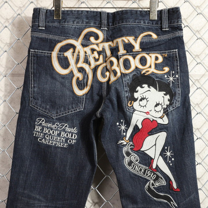 BETTY BOOP（ベティ ブープ） The BRAVE-MAN デニムパンツ BBB-2520