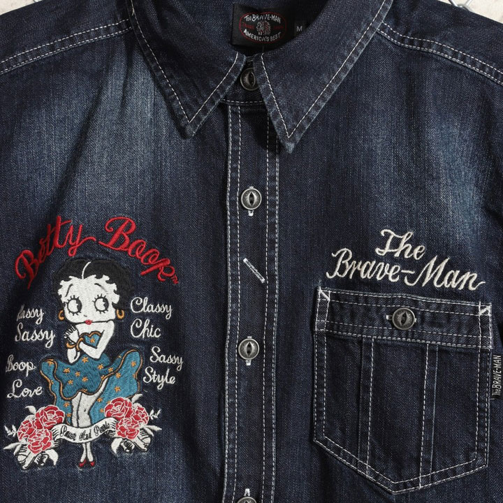 BETTY BOOP（ベティ ブープ） 【年末年始も毎日出荷】The BRAVE-MAN